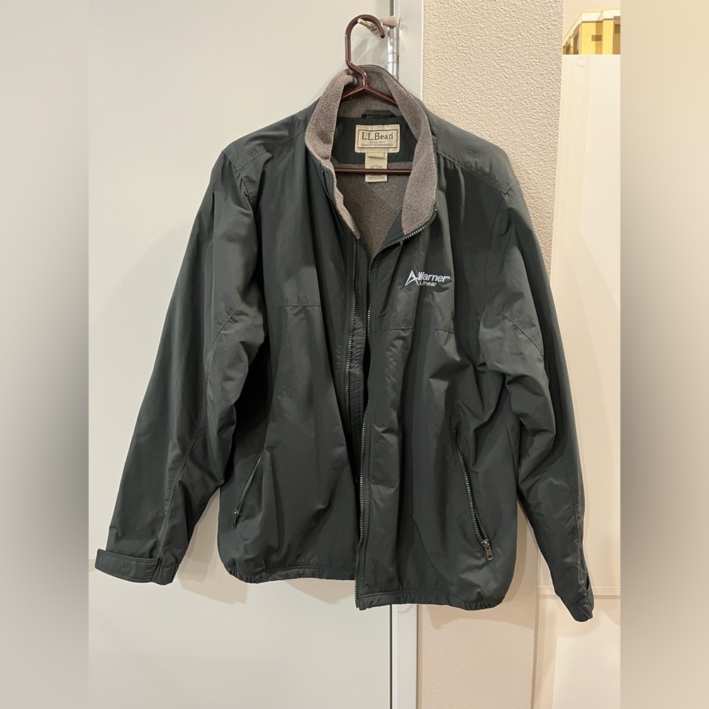 Green LL bean jacket